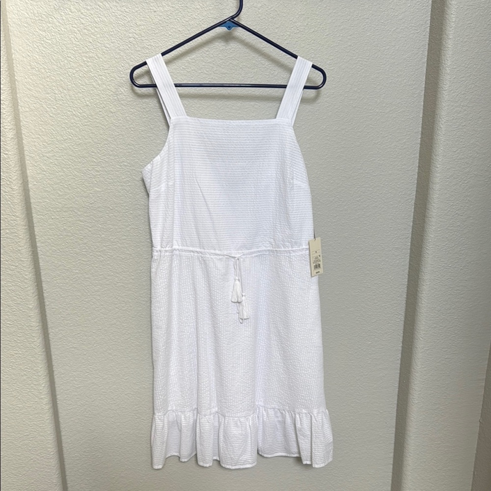 NWT-A New Day White Sleeveless Midi Sundress